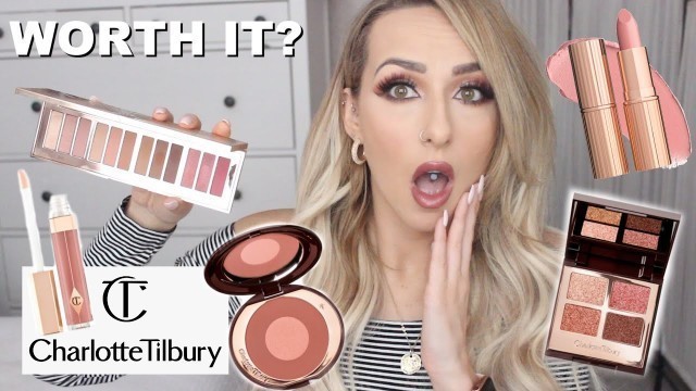 'WORTH THE PRICE? FIRST IMPRESSION, TESTING NEW CHARLOTTE TILBURY MAKEUP COLLECTION'