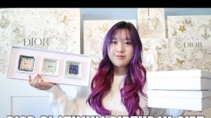 'Dior Beauty Loyalty Program Platinum Birthday Gift & A Double Dior Beauty Unboxing'