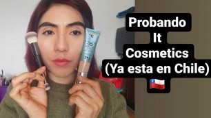 'Probando It Cosmetics (ya esta en Chile)