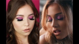 'Celebrity Inspired Makeup Look | Ariana Grande \"Side to Side\"'