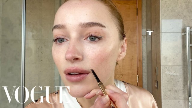 'Bridgerton\'s Phoebe Dynevor on Dry Skin Care & Casual Makeup | Beauty Secrets | Vogue'