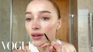 'Bridgerton\'s Phoebe Dynevor on Dry Skin Care & Casual Makeup | Beauty Secrets | Vogue'