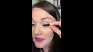 'Applying Tori Belle Magnetic Liner and Magnetic Lashes!!'