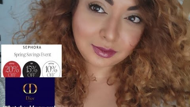 'Full Face Dior Makeup| Sephora Sale worth it? | CosminaBeauty2'