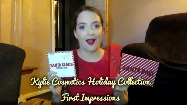 'Kylie Cosmetics Holiday Collection First Impressions'