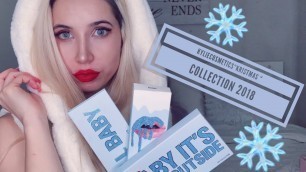 'Kylie cosmetics Holiday collection “Kristmas”  2018 | try and review | ellene pei'