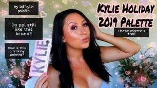 'Kylie Cosmetics Holiday 2019 Palette Collection | Kylie Jenner Review'