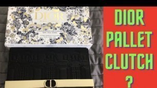 'New Dior 2021 Holiday Makeup Pallet Converted Into A Crossbody Bag|Cute or Tacky?|TUTORIAL'