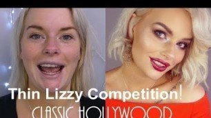 'Classic Hollywood | Thin Lizzy get the look competition entry | LivKelz'
