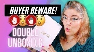 '⚠️ CAUTIONARY TALE ⚠️ BICESTER VILLAGE LUXURY REVEAL & DIOR BEAUTY UNBOXING 