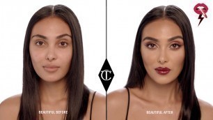 'Your Everyday Red Lipstick Makeup Look - ICON Palette | Charlotte Tilbury'