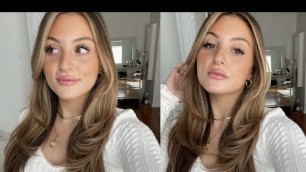 '15 MIN.DEWY EVERYDAY MAKEUP- Using Charlotte Tilbury Hollywood Flawless Filter'