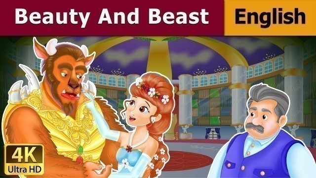 'Beauty and the Beast in English | Story | English Fairy Tales'