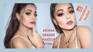 'Ariana Grande Inspired Makeup Tutorial 2019 | How to look like an INSTAGRAM BADDIE makeup'