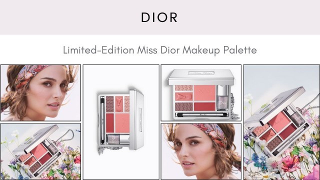 'Dior Spring 2022 Limited-Edition Miss Dior Makeup Palette! New Release | New Makeup Launch'
