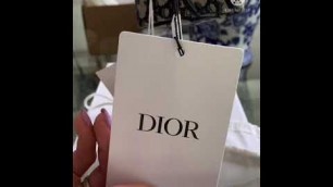 'Dior Beauty Pouch “MEDIUM 30 MONTAIGNE BEAUTY POUCH” Blue Dior Oblique Jacquard 2021 Collection'