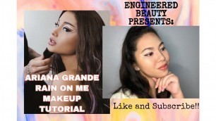 'Ariana Grande’s Rain on me Makeup Inspired using Facepaint'