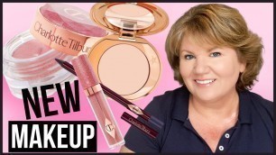 'Charlotte Tilbury Makeup Tutorial For Oily, Mature Skin OVER 50 | Trying New Makeup!'