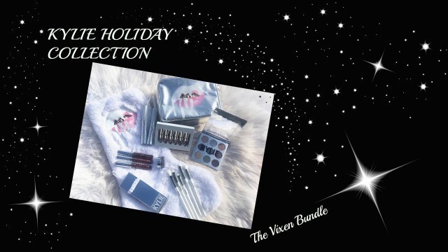 'KYLIE COSMETICS HOLIDAY COLLECTION| The Vixen Bundle| Review & Swatches +Giveaway'