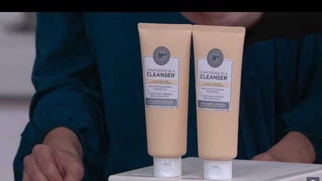 'IT Cosmetics Confidence in a Cleanser Cleansing Serum Duo on QVC'