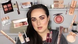 'FULL FACE OF CHARLOTTE TILBURY MAKEUP! ONE BRAND TUTORIAL! | PATTY'