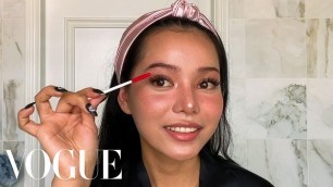 'Bella Poarch\'s Signature TikTok Makeup Routine | Beauty Secrets | Vogue'