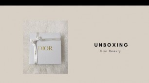 'Dior Beauty Unboxing'