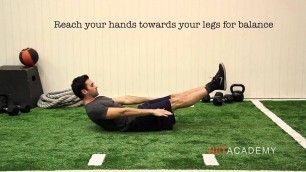 'HIIT Exercises: How to do V Holds'