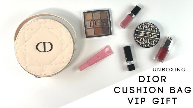 'DIOR VIP GIFT | Dior Cushion Makeup Case | Unboxing'