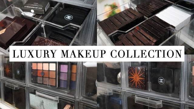 'LUXURY MAKEUP COLLECTION - Eyeshadow Palettes - CHANEL | TOM FORD | CHARLOTTE TILBURY'