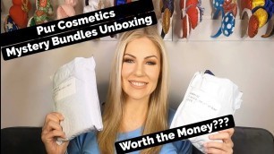 'Unboxing My Two Pur Cosmetics Mystery Bundles - August 2020'