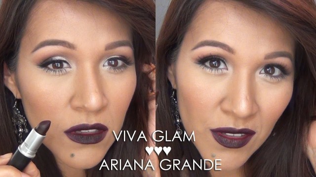 'Glamour Makeup * MAC Viva Glam Ariana Grande * Collab'