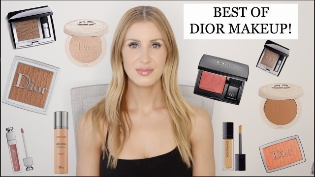'✨BEST DIOR MAKEUP ✨TOP 10 DIOR BEAUTY MUST HAVES ✨ FULL FACE OF DIOR ✨'