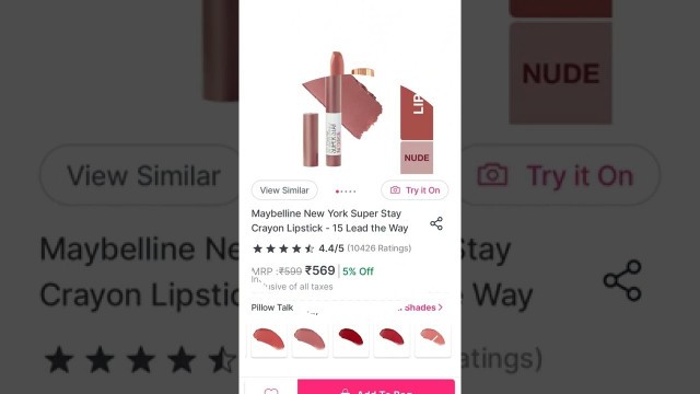 '✨Lipstick Dupe Alert✨#shorts #nykaa #dupe #haul #pillowtalk#charlottetilbury#lipstick#trendingshorts'