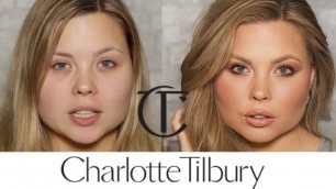 'Charlotte Tilbury First Impressions : One Brand Makeup Tutorial & Review'