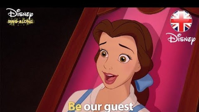 'DISNEY SING-ALONGS | Be Our Guest -  Beauty And The Beast Lyric Video | Official Disney UK'