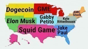 '2021\'s Trending Google Searches by State'