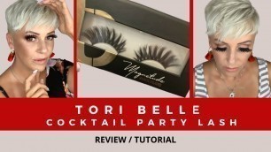 'How to apply Tori Belle - Cocktail Party lash and tips  Part 2'