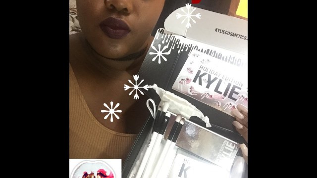 'Kylie Cosmetics Holiday Collection 2016/Demo'