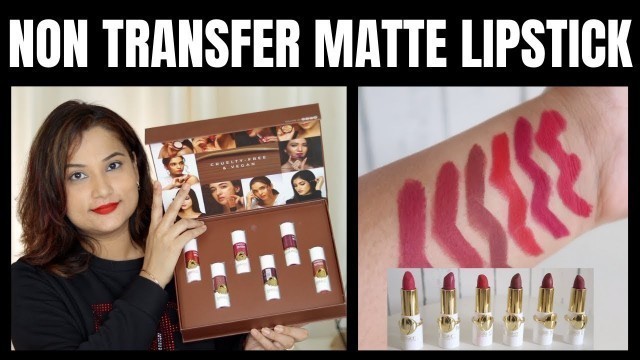 'Insight Cosmetics Affordable Non Transfer Matte Lipsticks l Just at RS 260'