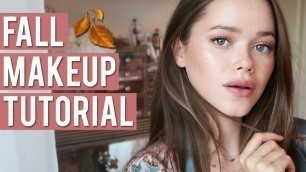 'EASY FALL MAKEUP TUTORIAL | ft. Charlotte Tilbury Pillow Talk Collection'