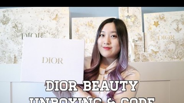 'Dior Beauty Unboxing & Gift Code - Dior Water Bottle, Spa Headband, Prestige, Miss Dior'