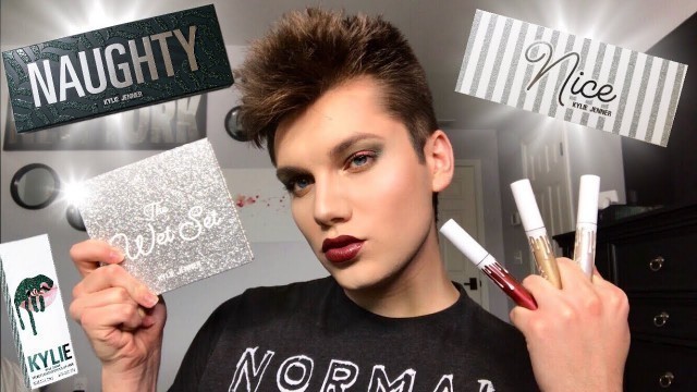 'KYLIE COSMETICS HOLIDAY COLLECTION SWATCHES & REVIEW'
