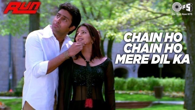'Chain Ho Chain Ho Mere Dil Ka | Run Movie | Abhishek Bachchan | Bhumika C | Alka Yagnik | Sonu Nigam'