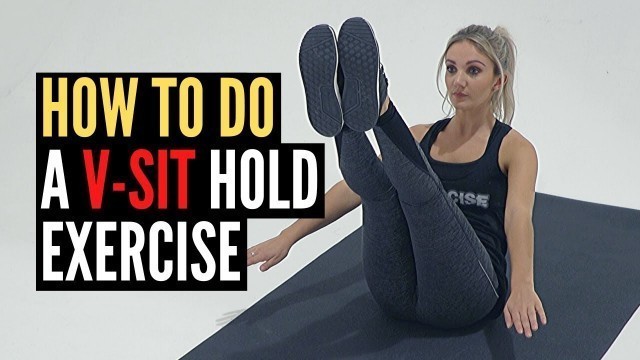 'V-sit Hold Exercise | How to Tutorial by Urbacise'
