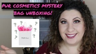 'PUR COSMETICS MYSTERY BAG UNBOXING | Breakups2Makeup'