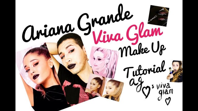 'Viva Glam Ariana Grande Make Up Tutorial Good Girl Bad Girl 2016 MAC'