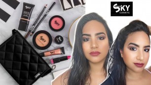 'Maquillaje con productos de farmacia - SKY COSMETICS | Gaby Rs'