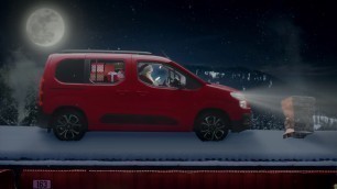 'Ho-ho-ho! God jul fra nye Citroën Berlingo personbil! 