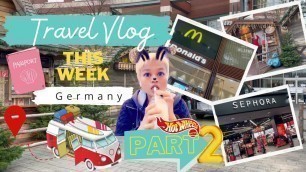 'EP2 Germany Travel Vlog :Xmas Market, Dior makeup, McDonald’s'